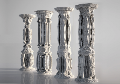 פיסול בקרטון-חיתוך ליזר