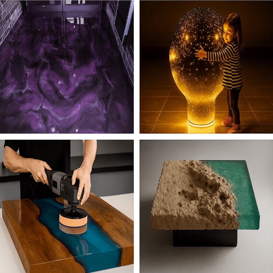 יציקות אפוקסי – בין חומר, אור וצורה