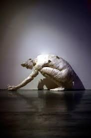 Fanny Alloing , יציקות על גוף בתחבושות גבס