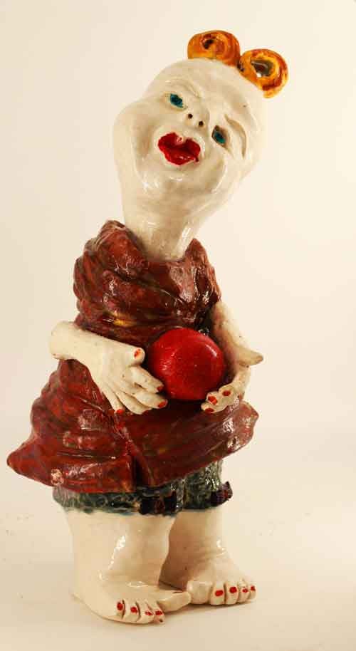 רחלי פורת-פיסול בחימר