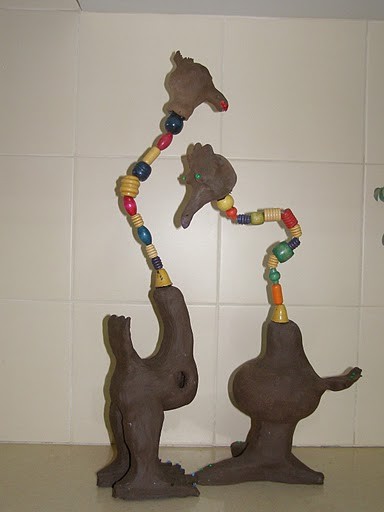 פסלים מחימר