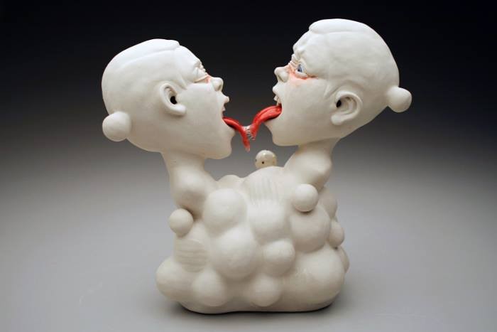 פסלים מקרמיקה Johnson Tsang