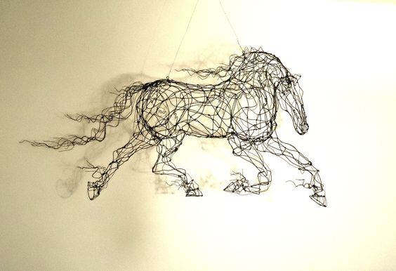 הסוס -בפיסול ובציור