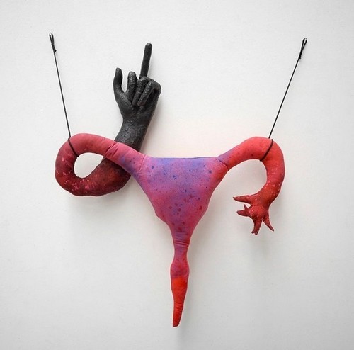 אמנות המחאה נגד איסור הפלות