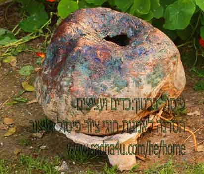 כדים ועציצים גדולים מבטון