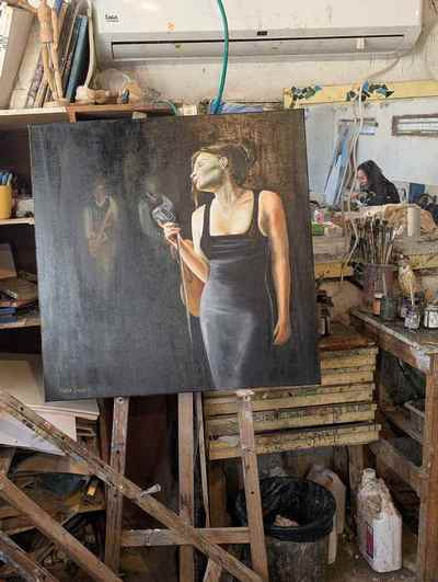 מני בראן-חוג ציור למבוגרים רחובות