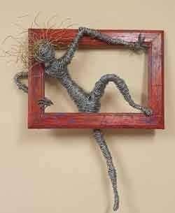 קורס פיסול בחוט ברזל-יציאה.