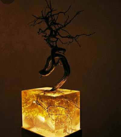 סדנה: גוף תאורה מאפוקסי בשילוב לד