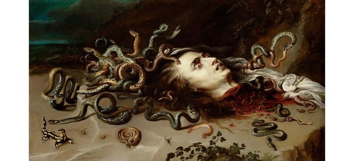 קורס ציור נס ציונה, ראש מדוזה,