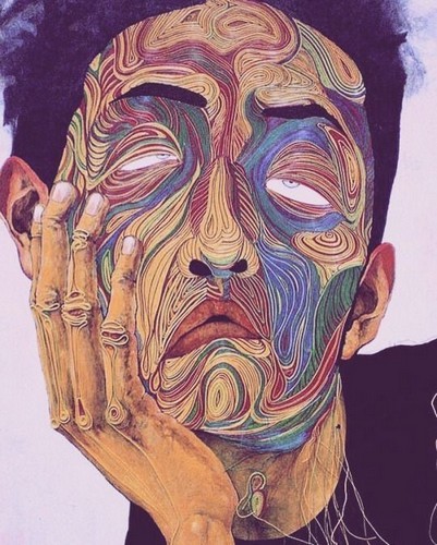 ציור נס ציונה-האומללות האנושית