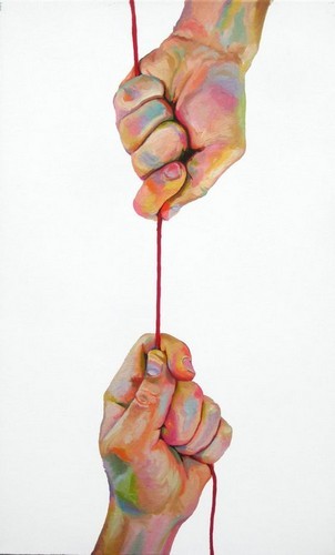 חוגי ציור-קשר אנושי 