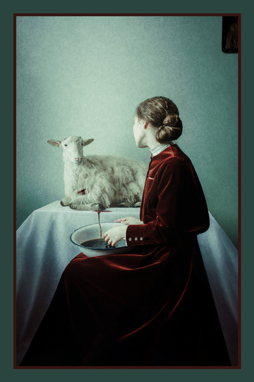 ציור של אלן סורס-אבל כפתולוגיה פסיכולוגית