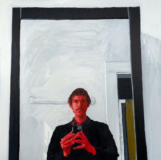 קורס ציור תל אביב, משה פרנס דיוקן עצמי
